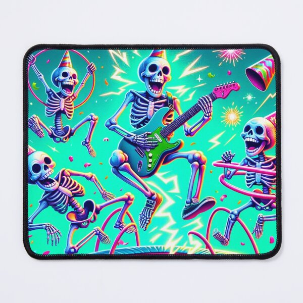 Item preview, Nekro Party Dancing Skeletons designed and sold by VividVirtuoso.