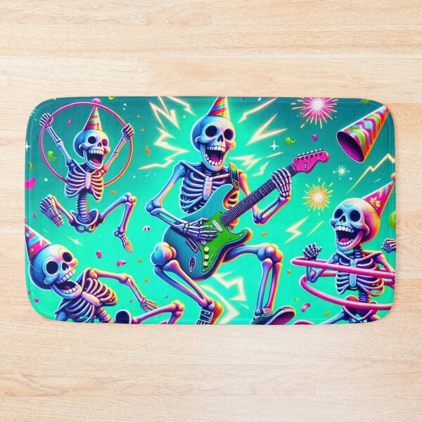 Item preview, Nekro Party Dancing Skeletons designed and sold by VividVirtuoso.