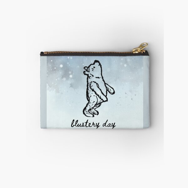 Item preview, Classic Winnie the Pooh Snow Winter Blustery Day  designed and sold by stargazerhill.