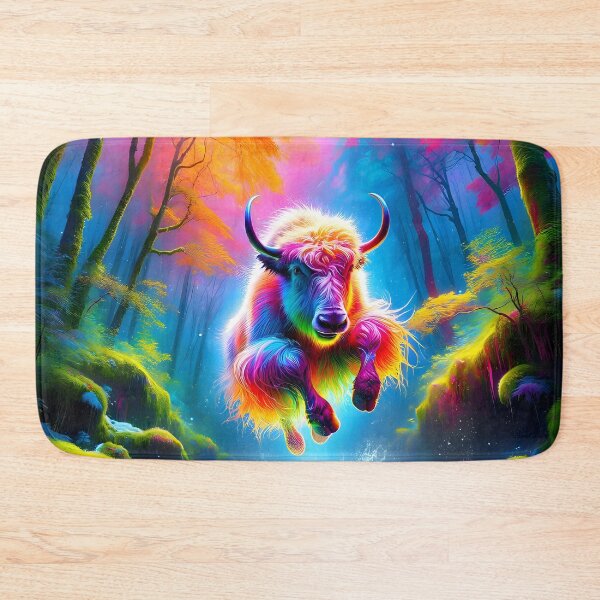 Item preview, Psychedelic White Buffalo Leap designed and sold by Matt's Artificial Nature.