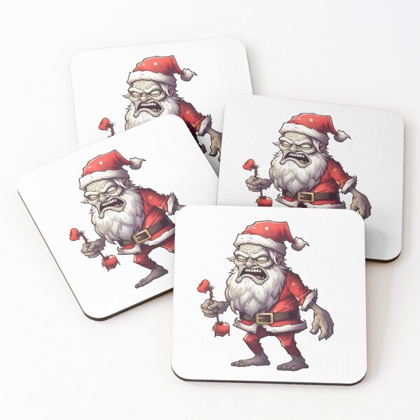 Item preview, Angry Zombie Santa designed and sold by Sp3ctrumOfColor.
