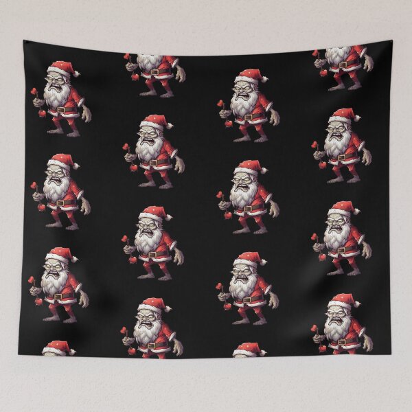 Item preview, Angry Zombie Santa designed and sold by Sp3ctrumOfColor.