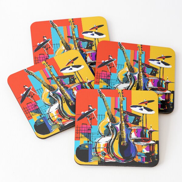 Item preview, Pop Art Jazz Instruments designed and sold by RalNix.