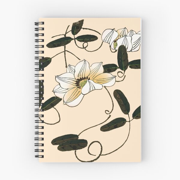 Item preview, Botanical Whispers: Ito Jakuchus Jasmine Silhouette designed and sold by EmeraldeaArt.