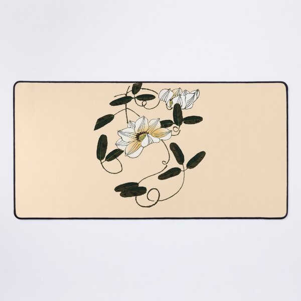 Item preview, Botanical Whispers: Ito Jakuchus Jasmine Silhouette designed and sold by EmeraldeaArt.