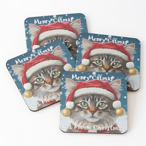 Item preview, Merry Catmas. Cat Meow Christmas designed and sold by malecart.