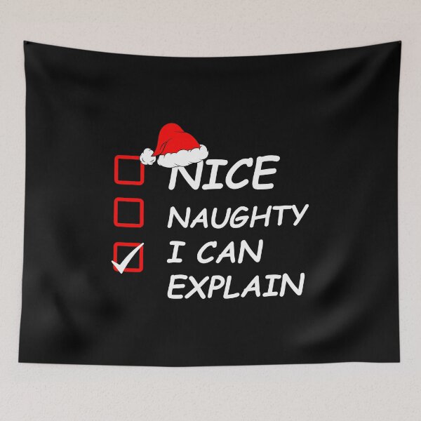 Item preview, Nice Naughty, I can explain designed and sold by Cerulean-Shop.