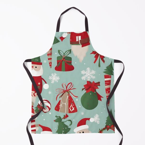 Item preview, Christmas :Pattern of Santa, snowflakes, gift sacks, elves  designed and sold by TaraTs.