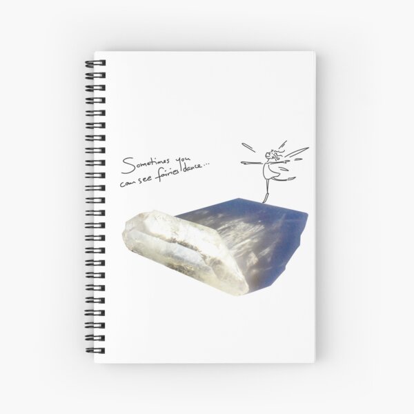 Dancing Fairy Spiral Notebook