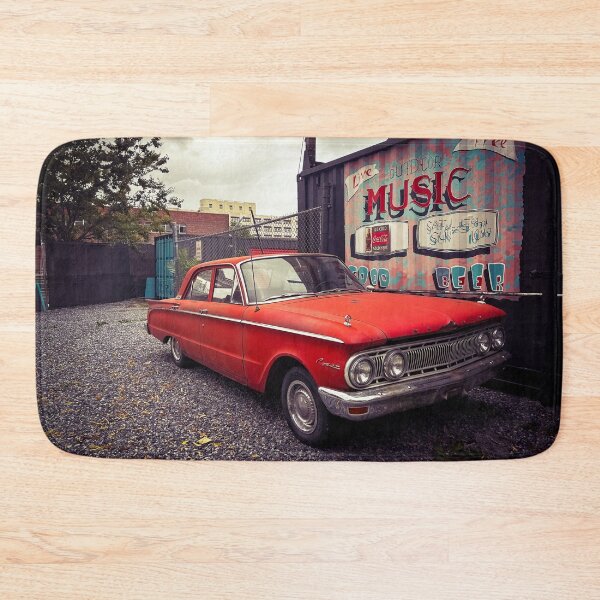 Item preview, Vintage Red Car Long Island City NY designed and sold by eleonoraingrid.