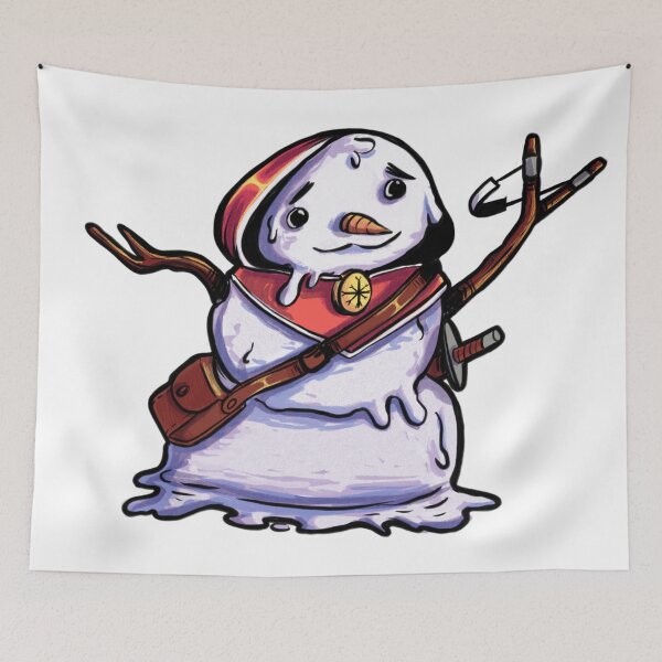 Item preview, Melting Snowman  designed and sold by YazminCityArts.