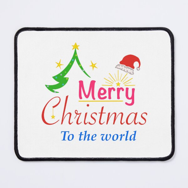 Item preview, Merry Christmas to the world designed and sold by MoroccanCreator.