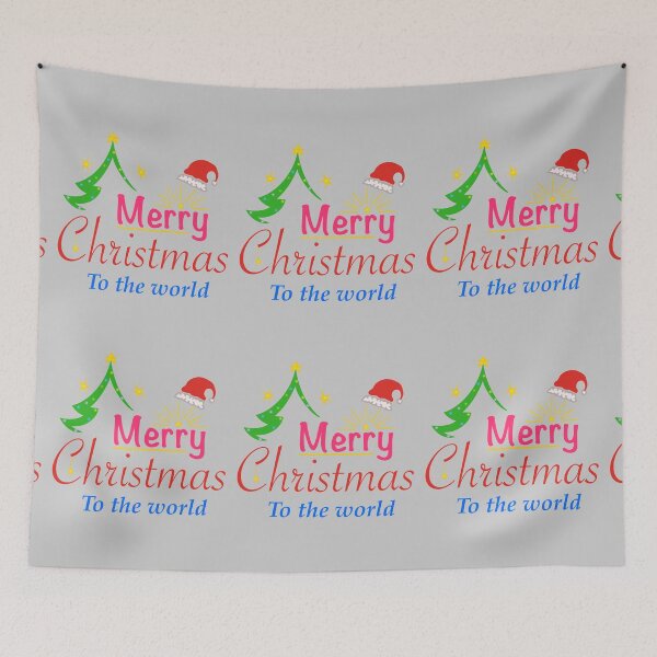 Item preview, Merry Christmas to the world designed and sold by MoroccanCreator.