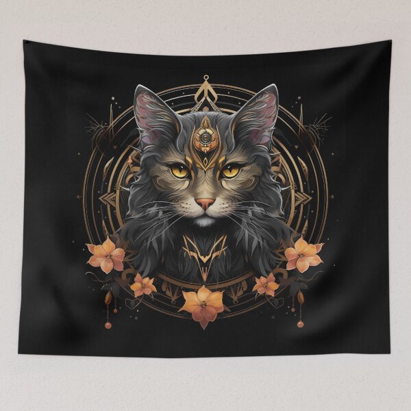 Item preview, Nordic style cat designed and sold by BloodRubyz.