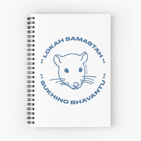 Artikelvorschau, * Lokah Samastah Sukhino Bhavantu* Blau entworfen und verkauft von lapinltda.