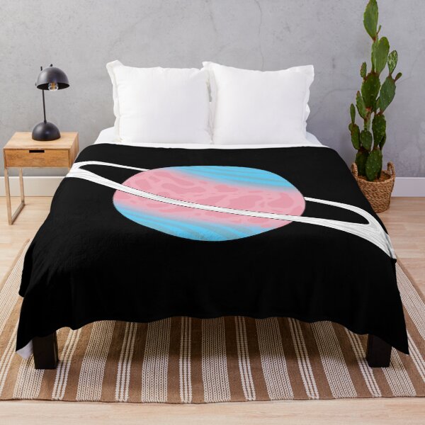 Item preview, Transgender Flag Planet  designed and sold by CaptinAubs.
