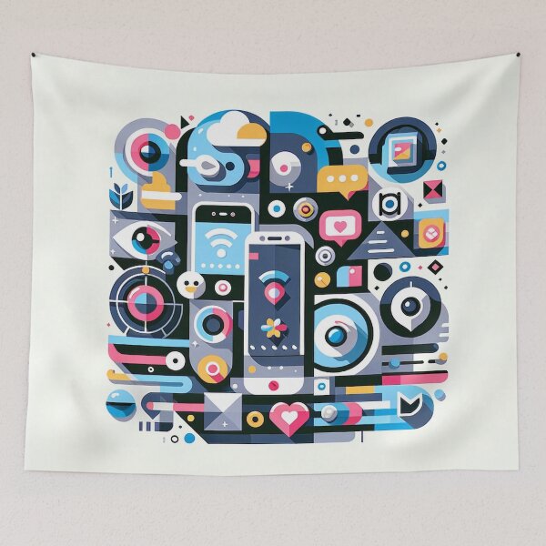 Item preview, Vintage Retro Nostalgia Pattern - Timeless Fashion Print designed and sold by The-Library.