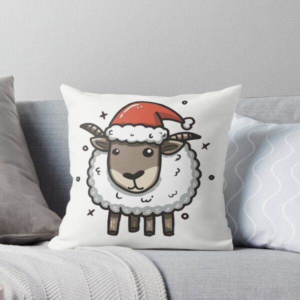 Item preview, Cute Cartoon Christmas Sheep designed and sold by CraftedRealm.