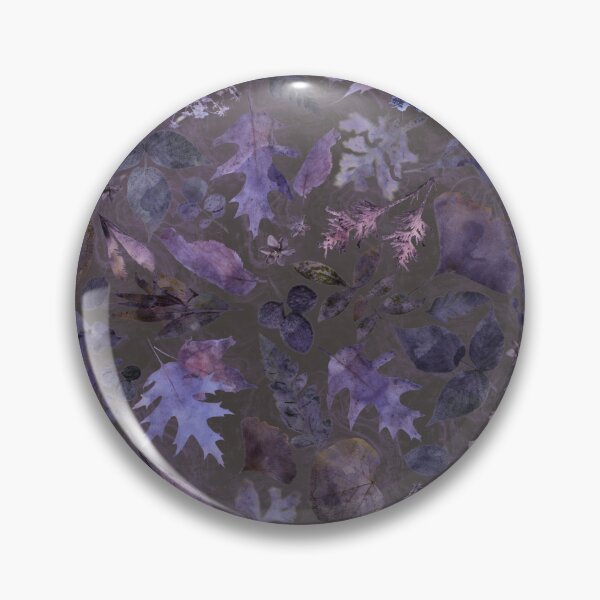 Item preview, Woodland foliage, midnight, watercolor wash designed and sold by naturaltones.