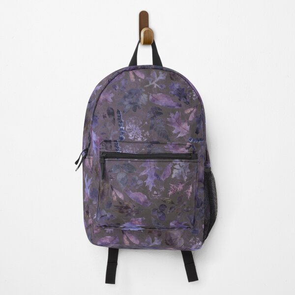 Item preview, Woodland foliage, midnight, watercolor wash designed and sold by naturaltones.