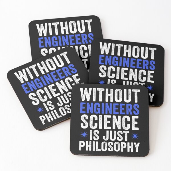 Item preview, Science Is Just Philosophy Funny Engineering Joke Meme designed and sold by Amineharoni.