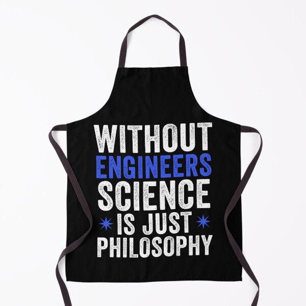 Item preview, Science Is Just Philosophy Funny Engineering Joke Meme designed and sold by Amineharoni.