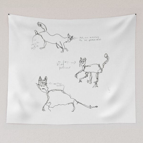Item preview, Mentally deranged cats designed and sold by MonsoonartsbyM.