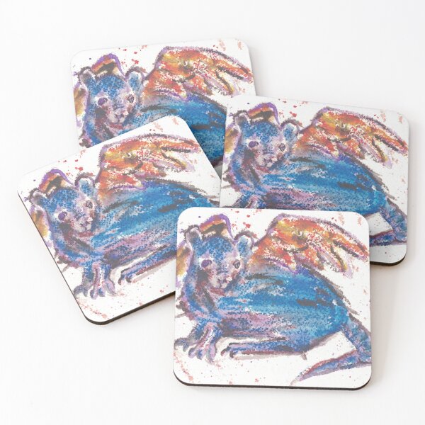Item preview, Flying rat with wings cute fantasy animal  designed and sold by CrittersByLola.