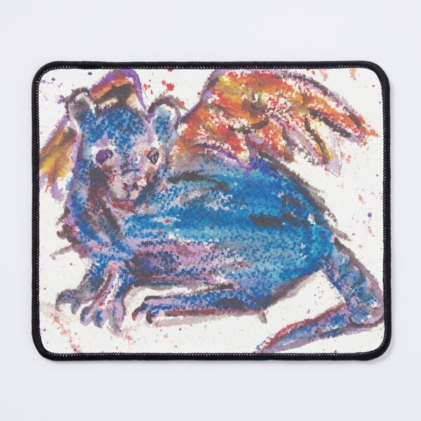 Item preview, Flying rat with wings cute fantasy animal designed and sold by CrittersByLola.