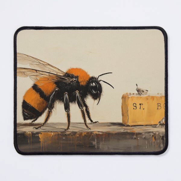 Item preview, Bee and a bar of soap designed and sold by PricklyPeanut.