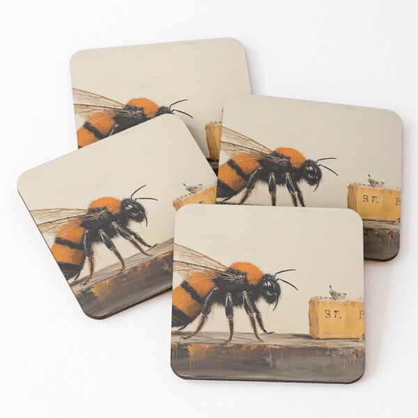 Item preview, Bee and a bar of soap designed and sold by PricklyPeanut.