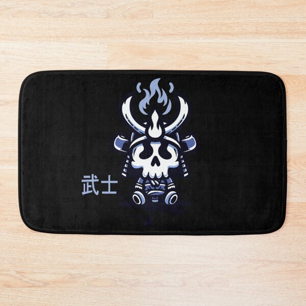Item preview, Samurai With Fire Kawaii Blue designed and sold by akaajoficial.