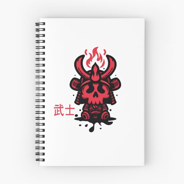 Item preview, Samurai With Fire Kawaii Red designed and sold by akaajoficial.