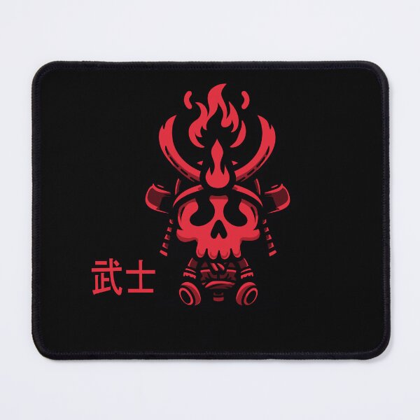 Item preview, Samurai With Fire Kawaii Red designed and sold by akaajoficial.