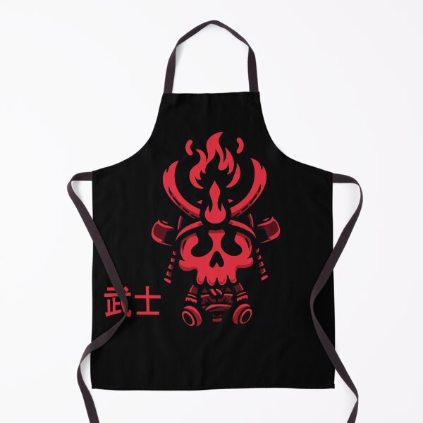 Item preview, Samurai With Fire Kawaii Red designed and sold by akaajoficial.