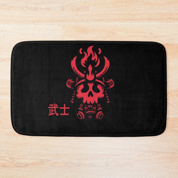 Item preview, Samurai With Fire Kawaii Red designed and sold by akaajoficial.