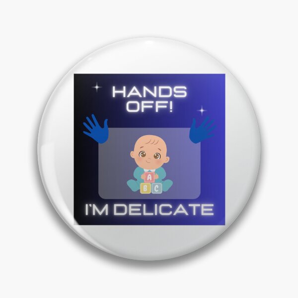 Item preview,  Hands Off & Stay Back from Baby I designed and sold by YTAHPodcast.