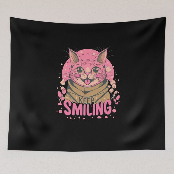 Item preview, Smiling Happy Cat  designed and sold by PetSafari.