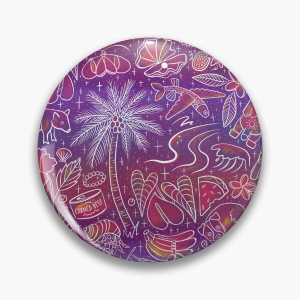 Item preview, Dreaming of Island Nights | Purple designed and sold by makemerriness.