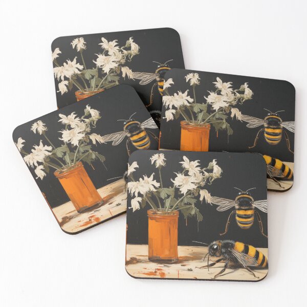 Item preview, The bees are up to no good designed and sold by PricklyPeanut.
