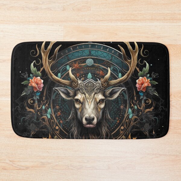 Item preview,  Nordic Stag wreath designed and sold by BloodRubyz.