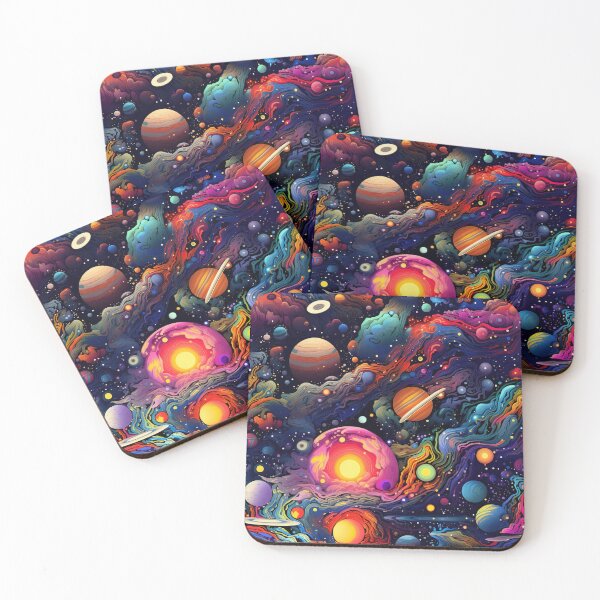 Item preview, Cosmic Kaleidoscope: Colorful Cosmic Illustration designed and sold by Philipe3d.