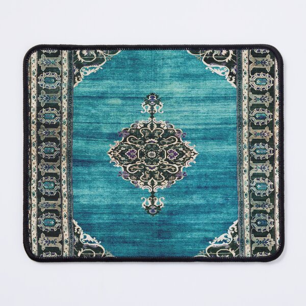 Item preview, Antique Indian Agra Oriental Rug Print designed and sold by Vicky Brago-Mitchell®.
