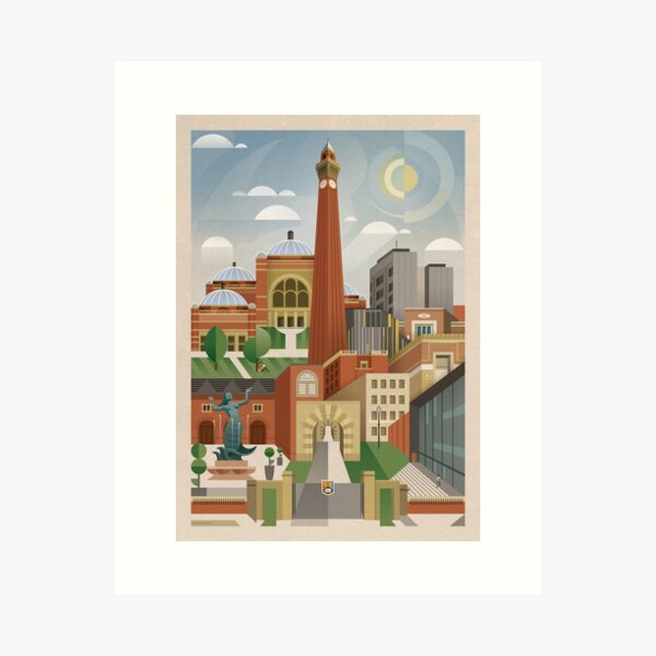 University Of Birmingham Art Print