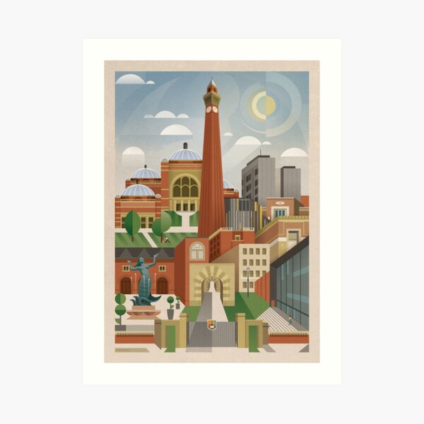 University Of Birmingham Art Print