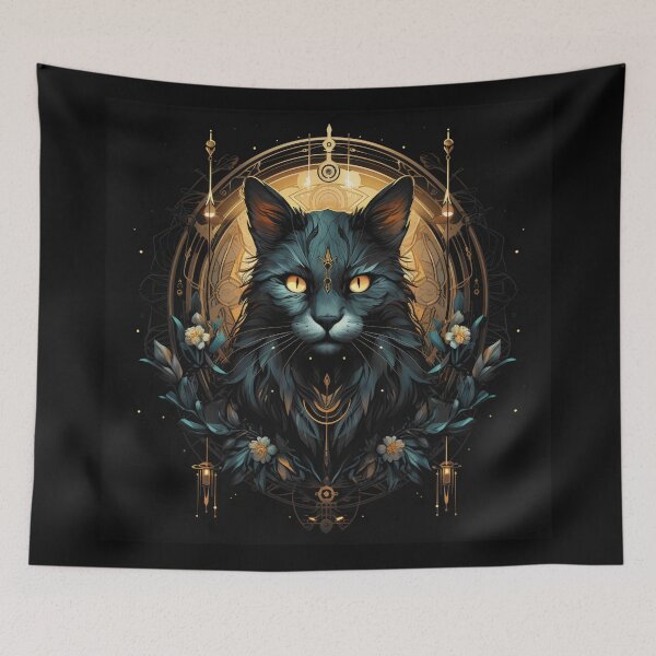 Item preview, Nordic style cat designed and sold by BloodRubyz.