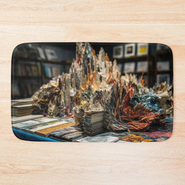 Item preview, Unique Artwork Artist Folded Paper Sculptures Provocative Oil Painting A584-03 designed and sold by MPCFICTION.