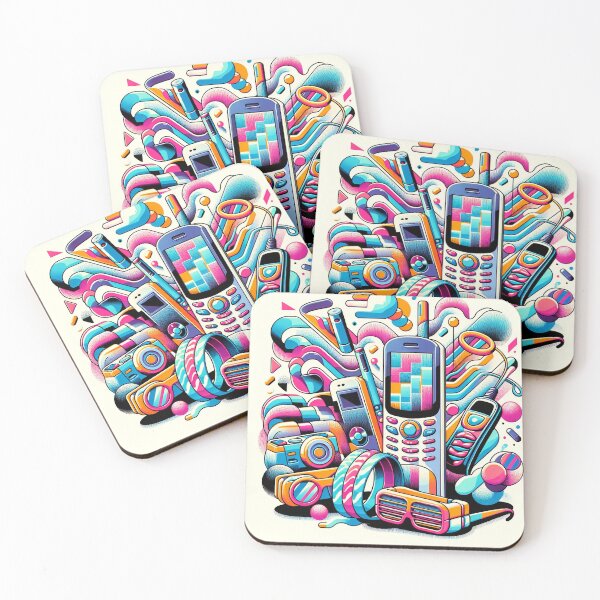 Item preview, Vintage Retro Nostalgia Pattern - Timeless Fashion Print designed and sold by The-Library.