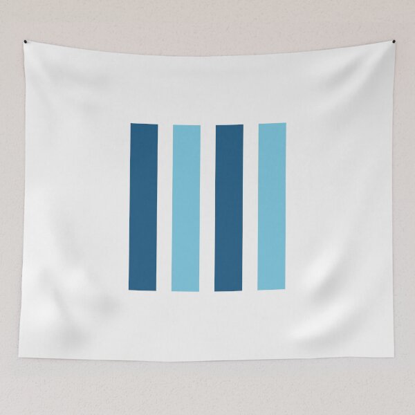 Item preview, Abstract minimal blue lines designed and sold by TalBright.