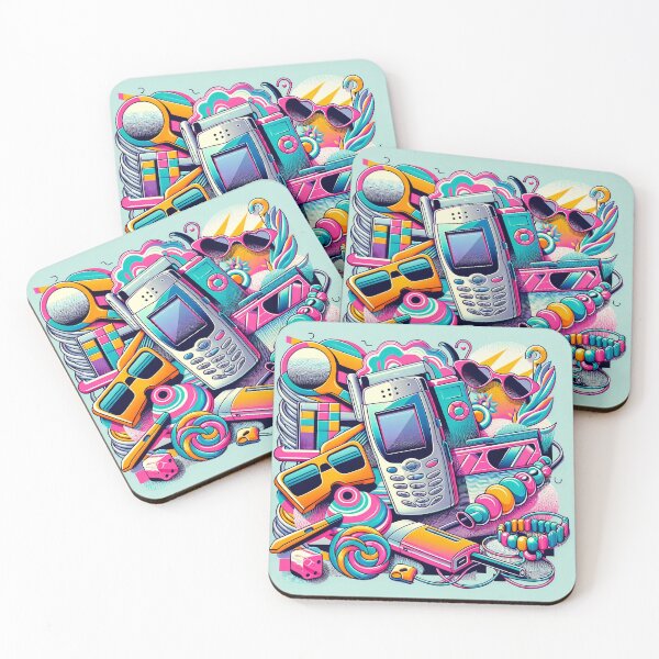 Item preview, Vintage Retro Nostalgia Pattern - Timeless Fashion Print designed and sold by The-Library.